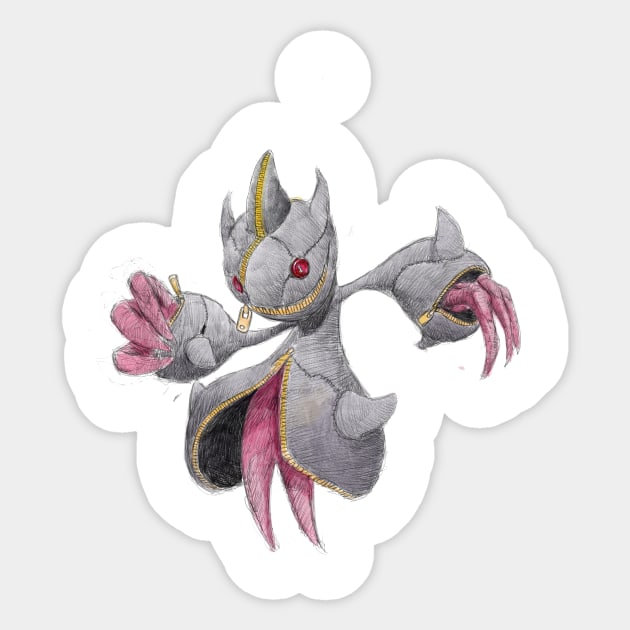 Ghost Sticker by Bogelbear